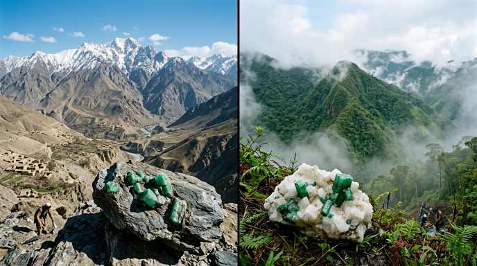 Where They Come From: Two Very Different Mountains