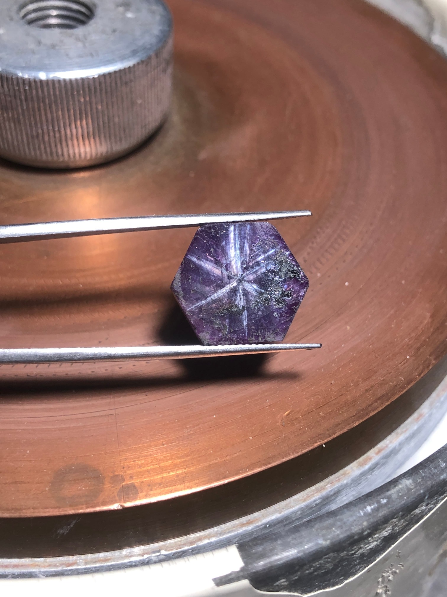 Natural Trapiche Ruby 10.75 Ct Kashmir Pakistan
